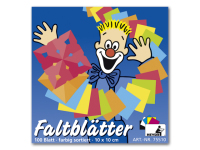 Faltblatt 15x15, 60g, 10x10 sortiert 100 Blatt