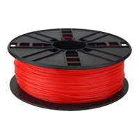 Ampertec 3D-Filament ABS neon-rot 1.75mm 1000g Spule