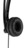 Headset Classic USB-A Mono mit Mikrofon und Lautstärkeregler, schwarz