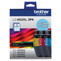 Brother LC402XL3PKS ink cartridge 1 pc(s) Original High (XL) Yield Cyan, Magenta, Yellow