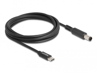 DeLOCK 87975 electriciteitssnoer Zwart 1,5 m USB C 7.4 x 5.0 mm