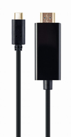 Gembird A-CM-HDMIM-02 câble HDMI 2 m HDMI Type C (Mini) Noir