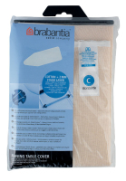 Brabantia 169403 Bügelbrettbezug Baumwolle Beige