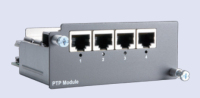 Moxa PM-7200-4TX-PTP module de commutation réseau Fast Ethernet