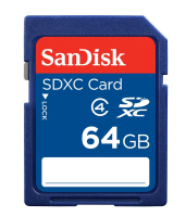 SanDisk 64GB SDXC Classe 4