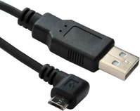 Microconnect USBABMICRO3ANG câble USB 3 m USB 2.0 Micro-USB B USB A Noir