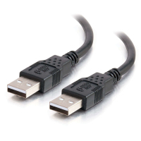 C2G 2m USB 2.0 A Cable M USB-kabel USB A Zwart