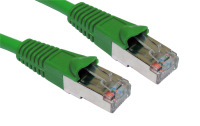 Cables Direct B5ST-301G networking cable Green 1 m Cat5e F/UTP (FTP)
