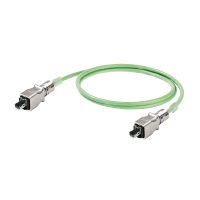 Weidmüller IE-C5DD4UG0010A2EA2E-X hálózati kábel Zöld 1 M Cat5e SF/UTP (S-FTP)