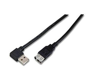 Microconnect USBAAF2ABLACK cable USB USB 2.0 1,8 m USB A Negro