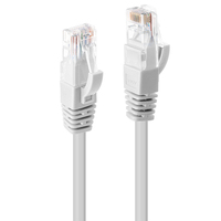 Lindy 48090 kabel sieciowy Biały 0,3 m Cat6 U/UTP (UTP)