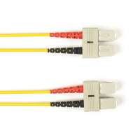 Black Box FOCMPM4-015M-SCSC-YL InfiniBand/fibre optic cable 15 m 2x SC OFNP OM4 Geel