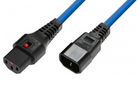 Microconnect PC963 cable de transmisión Azul 3 m C13 acoplador C14 acoplador