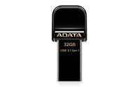 ADATA AI920 32GB USB-Stick USB Type-A / Lightning 3.2 Gen 1 (3.1 Gen 1) Schwarz