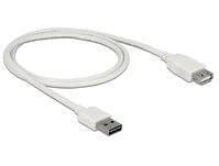 DeLOCK 85199 USB Kabel 1 m USB 2.0 USB A Weiß