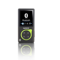 Lenco XEMIO-768 LIME MP3-/MP4-Player MP3 Spieler 8 GB Schwarz, Grün