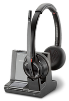 POLY W8220/A, UC Headset Draadloos Hoofdband Kantoor/callcenter Bluetooth Zwart