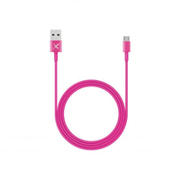 XLayer 214100 USB Kabel 1 m USB 2.0 Micro-USB A USB A Pink