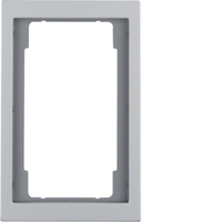 Berker 13097003 veiligheidsplaatje voor stopcontacten Aluminium