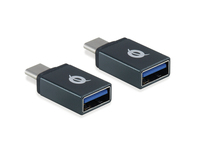 Conceptronic DONN OTG-Adapter für USB-C zu USB-A 2er Pack