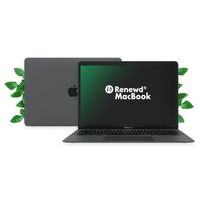 Renewd MacBook Air Intel® Core™ i5 Portátil 33,8 cm (13.3") 8 GB LPDDR3-SDRAM 128 GB SSD Wi-Fi 5 (802.11ac) macOS Mojave Gris