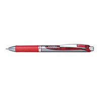 Pentel BL80-BX Tintenroller Anklippbarer versenkbarer Stift Rot 1 Stück(e)