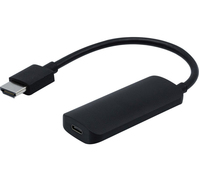 CUC Exertis Connect 127556 câble vidéo et adaptateur HDMI Type A (Standard) USB Type-C + Micro-USB Noir