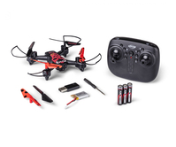 Carson X4 Quadcopter Angry Bug 2.0 4 rotors Quadcoptère 300 mAh Noir, Rouge