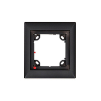 Mobotix MX-OPT-FRAME-1-EXT-BL caja de tomacorriente Negro