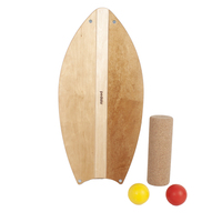 pedalo Balance Board Triple Holz