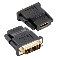 Techly Adattatore HDMI (F) a DVI-D (M) (IADAP HDMI-651)