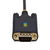 StarTech.com 1P10FFC-USB-SERIAL kabel równoległy Czarny 3 m USB Typu-A DB-9
