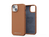 Njord byELEMENTS Genuine Leather Case for Apple iPhone 14, Cognac