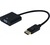 CUC Exertis Connect 127393 video kabel adapter 0,095 m DisplayPort VGA (D-Sub) Zwart