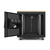 APC AR4012A rack cabinet 12U Freestanding rack Black, Maple colour