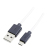 LogiLink CU0063 USB-kabel USB 2.0 USB A Micro-USB B Wit