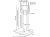Hagor Info-Tower Single 139,7 cm (55 Zoll) Schwarz