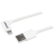 StarTech.com Câble Lightning coudé vers USB de 1 m - Blanc