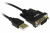 Approx appC27 soros kábel Fekete 0,75 M USB A típus DB-9