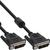 InLine DVI-D Cable 18+1 male / male Single Link 2 ferrite chokes 5m