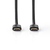 Nedis CVGT34001BK20 HDMI kábel 2 M HDMI A-típus (Standard) 2 x HDMI Type A (Standard) Fekete