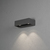 Konstsmide 7858-370 Wandbeleuchtung Anthrazit, Grau Für die Nutzung im Außenbereich geeignet