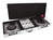 Roadinger 30125356 Etui équipement audio Contrôleur DJ Boîtier rigide Contre-plaqué Noir, Argent