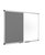 Bi-Office XA0328170 afficebord Binnen Grijs, Wit Aluminium