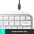 Logitech MX Keys Mini tastiera Ufficio RF senza fili + Bluetooth QWERTY Italiano Grigio