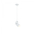 Paulmann Lavea iluminación de suspensión Montaje flexible E27 Blanco