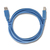 Qoltec 52309 USB cable 2 m USB 3.2 Gen 1 (3.1 Gen 1) USB A USB B Blue