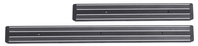 Magnet-Messerhalter 47cm aus massivem,schwarzem ABS-Kunststoff, 2,3 cm stark,