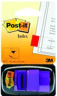 Zakładki indeksujące POST-IT® (680-8), PP, 25x43mm, 50 kart., purpurowe