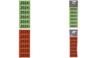ELBA Inhaltsschild "2024", grün, Maße: (B)57 x (H)25 mm (61181371)